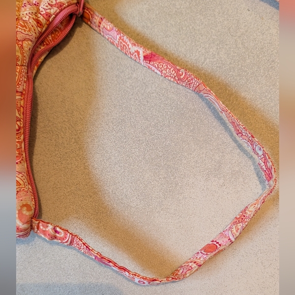 Vera Bradley Retired Sherbet Print Should Bag And Wallet - Picture 15 of 16